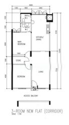 Blk 138 Bedok North Street 2 (Bedok), HDB 3 Rooms #607507921